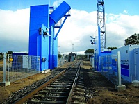 NUCTECH RF6010 Инспекционно-досмотровый комплекс (ИДК) для бесконтактного досмотра грузов в вагонах железнодорожных составов